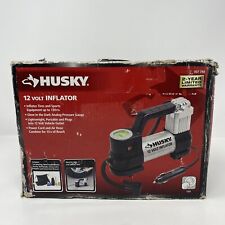 Husky 12 Volt Inflator with Pressure Gauge to130-psi for sale  Pelzer