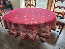 tablecloth holiday winter for sale  Salem