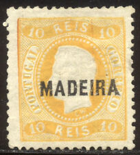 MADEIRA #8 Não Usado - 1868 10r Amarelo ($102) comprar usado  Enviando para Brazil