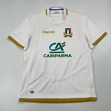 Camiseta deportiva alternativa de Italia Rugby Union 2017-2018 de Macron camiseta fir talla L segunda mano  Embacar hacia Argentina