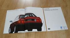 Audi brochure 1987 for sale  FAREHAM