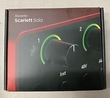 Usado, Interfaz de audio Scarlett Solo 4ta generación segunda mano  Embacar hacia Argentina