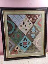 Framed 31.5x27.5 abstract for sale  Ladoga