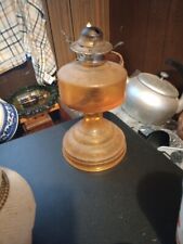 Vintage amber pedestal for sale  North Wilkesboro