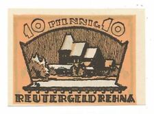 Reutergeld rehna 1922 gebraucht kaufen  Wittenberge