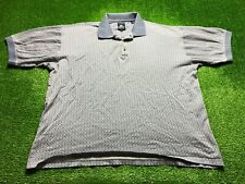 Käytetty, Vintage Pebble Beach Men's Short Sleeve Polo Shirt Size 2XL XXL Gray myynnissä  Leverans till Finland