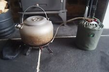Used, NGT COMPACT STOVE + GAS + POUCH +ALOCS HEAT EXCHANGE KETTLE CARP FISHING for sale  LEEK
