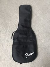 Estojo de transporte acolchoado para guitarra elétrica Fender® bolsa gig preta macia alça única comprar usado  Enviando para Brazil