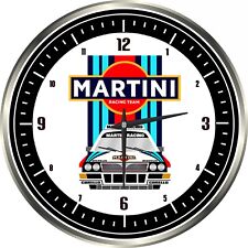 Używany, Zegar ścienny Martini Racing Team, zegarek, garaż, warsztat, reklama, dekoracja na sprzedaż  PL