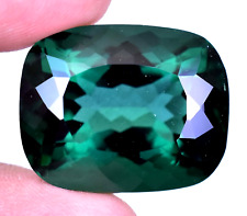 Natural Verdelite Tourmaline 38.85 CT Certified FLAWLESS 19 mm Treated Gemstone for sale  Shipping to South Africa