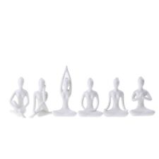 Statuette ceramica yoga usato  Parma