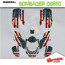 ATV Graphics Kits Decals Sticker US1 4 Can Am Bombardier DS650 2008-15 for sale  Shipping to South Africa