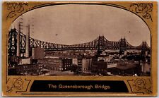 Cartão postal Long Island New York Queensboro Bridge DB 1911, usado comprar usado  Enviando para Brazil