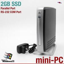 HP Mini Computer PC For Windows 98 Se Old Dos Games 2GB SSD RS-232 Parallel for sale  Shipping to South Africa