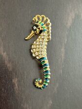 Seahorse brooch vintage for sale  WIMBORNE