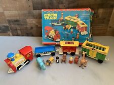 Tren de circo Fisher Price Little People 1973 vintage con caja. Conductor faltante segunda mano  Embacar hacia Argentina