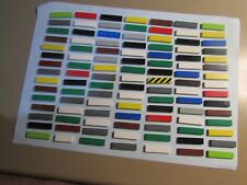 105 GENUINE LEGO STRIPS 1 X 4  WITH SMOOTH TOP  -  BULK LOT for sale  Shipping to South Africa