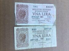 Vecchie banconote lira usato  Trieste