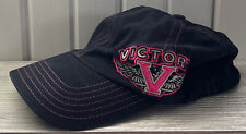 Used, Victory Motorcycle Polaris Woman's Hat Pink Black Wings Embroidered RARE for sale  Shipping to South Africa