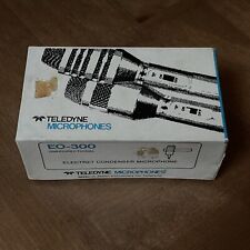 Microfone Electret condensador omnidirecional Teledyne modelo caixa EO-300 comprar usado  Enviando para Brazil
