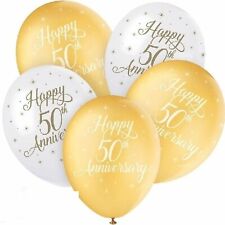 Balões de festa de 50 anos decoração aniversário de casamento dourado 50 anos 5 comprar usado  Enviando para Brazil