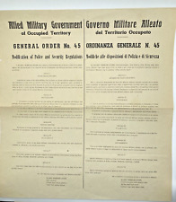 Allied military government usato  Italia