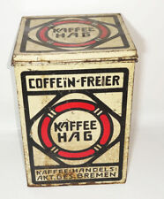 Kaffee hag blechdose gebraucht kaufen  Neugersdorf