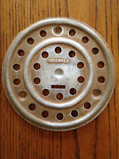 GRISWOLD Dutch Oven Trivet, 8" Dia, Aluminum, Circa 1960s for sale  Shipping to South Africa