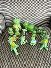 Frog figurines set for sale  KINGSBRIDGE