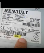 ✅RENAULT Código de Rádio Desbloqueio PIN fornecido MASTER TRAFIC MEGANE CLIO CÉNICO✅ comprar usado  Enviando para Brazil