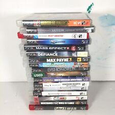 Lot of 17 PlayStation 3 PS3 Games: Fallout Skyrim NFS DC Kingdom Hearts Shooter, used for sale  Shipping to South Africa