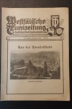 Westfälische turnzeitung 1933 gebraucht kaufen  Freudenberg