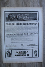 Werbung 1910 fernschreib gebraucht kaufen  Regensburg