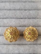 Gold earrings 22ct for sale  LONDON