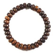 Agarwood Aloeswood Gaharu Aetoxylon Sinking Silinder Shape Beads Bracelet, used for sale  Shipping to South Africa