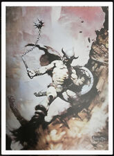 Frazetta poster guerriero usato  Fiuggi