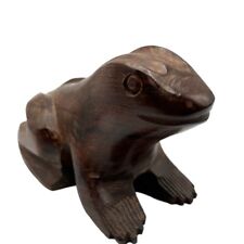 Carved wood frog for sale  Apache Junction
