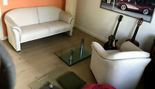 Walter Knoll Sofa + Sessel. Stoff Textil beige, creme, weiß. Sofa Couch Garnitur gebraucht kaufen  Sundern