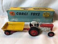 Corgi No 7 Gift Set Massey Ferguson 65 inc Trailer & Tipper Very Good Condition for sale  Shipping to South Africa