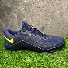 Tênis Nike Metcon 5 By You masculino 12 azul amarelo academia de treinamento atlético comprar usado  Enviando para Brazil