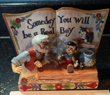 Walt Disney Traditions Show Case Pinocchio story book PERFECT CONDITION , used for sale  PORTSMOUTH