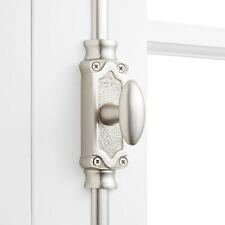 Signature Hardware Temple Brass 6' Cremone Bolt, Brushed Nickel for sale  Shipping to South Africa