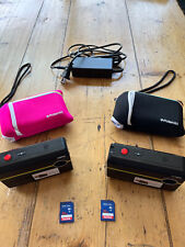 2 câmeras digitais de impressão instantânea Polaroid Z2300 com estojos macios 2 cartões de 32 GB, usado comprar usado  Enviando para Brazil
