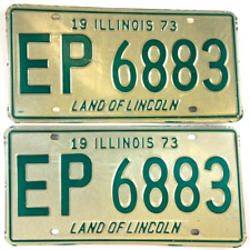 Illinois 1973 license for sale  Mundelein