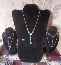 Necklaces crystal blue for sale  BARNETBY