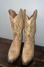 Men’s Dan Post Python? Point Toe Boots Cowboy Western Size 11.5 D for sale  Shipping to South Africa