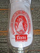 Coors beer glass for sale  Ashtabula