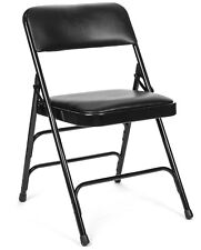 4 black folding chairs for sale  Knoxville