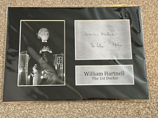 william hartnell autograph for sale  HOUGHTON LE SPRING