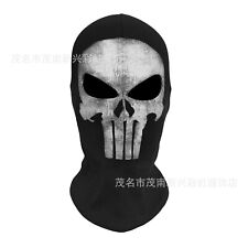 Usado, Máscara de tecido clássica Justiceiro Ghost Skull capacete capuz balaclava adereço de Halloween comprar usado  Enviando para Brazil